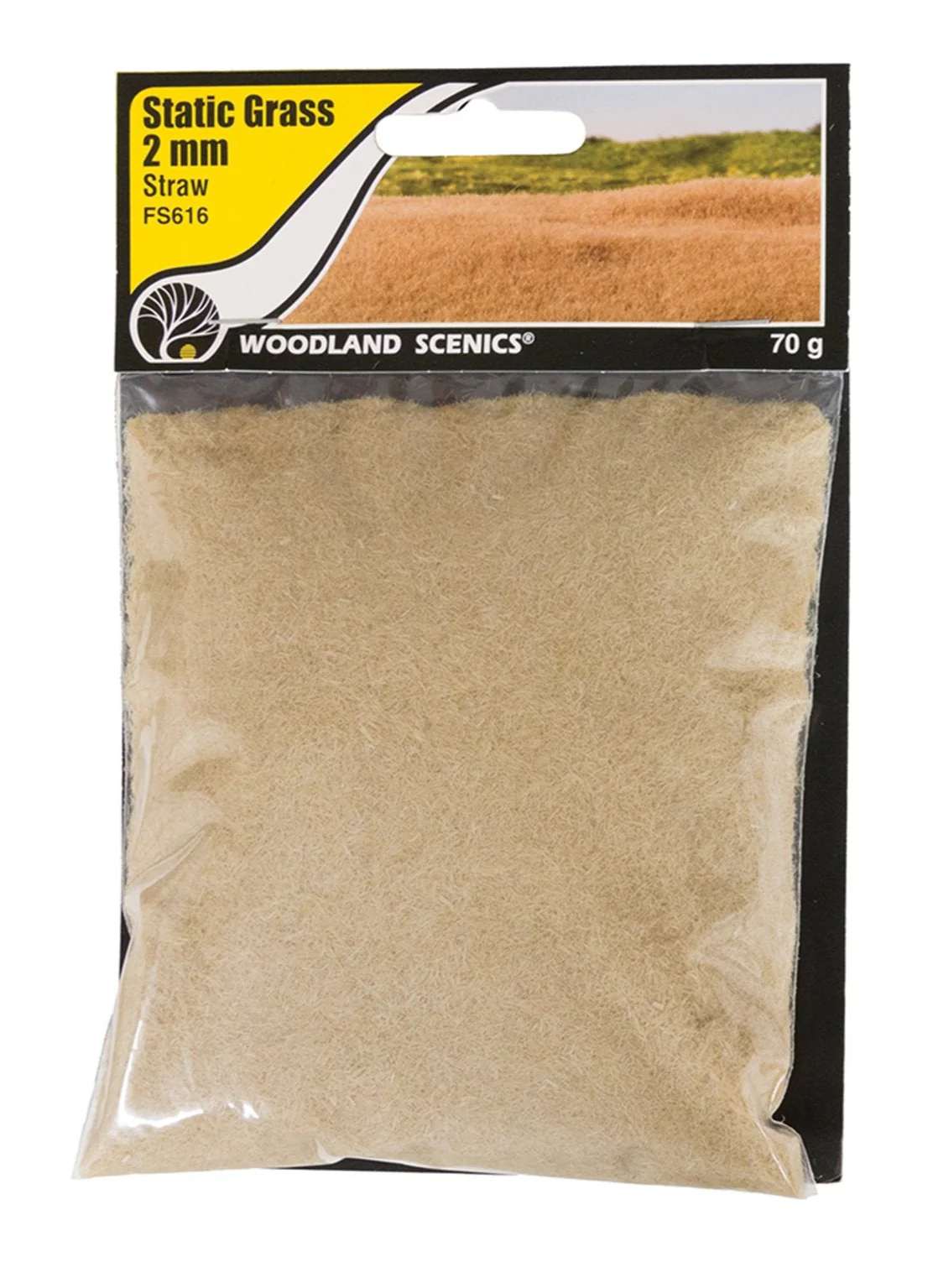 WFS616 FS616 2mm Static Grass Straw