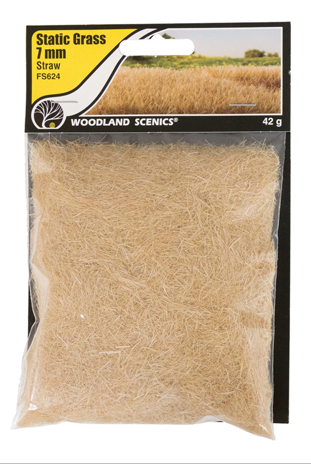 WFS624 FS624 7mm Static Grass Straw