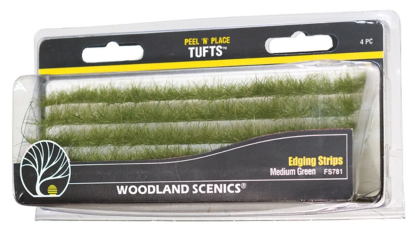 WFS781 FS781 Peel ‘n’ Place Dark Green Edging Strips
