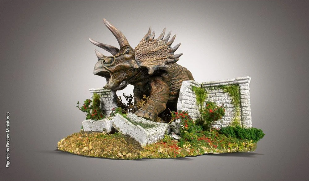 WG6462 All Game Terrain - Medium Green Foliage Clumps - Image 5