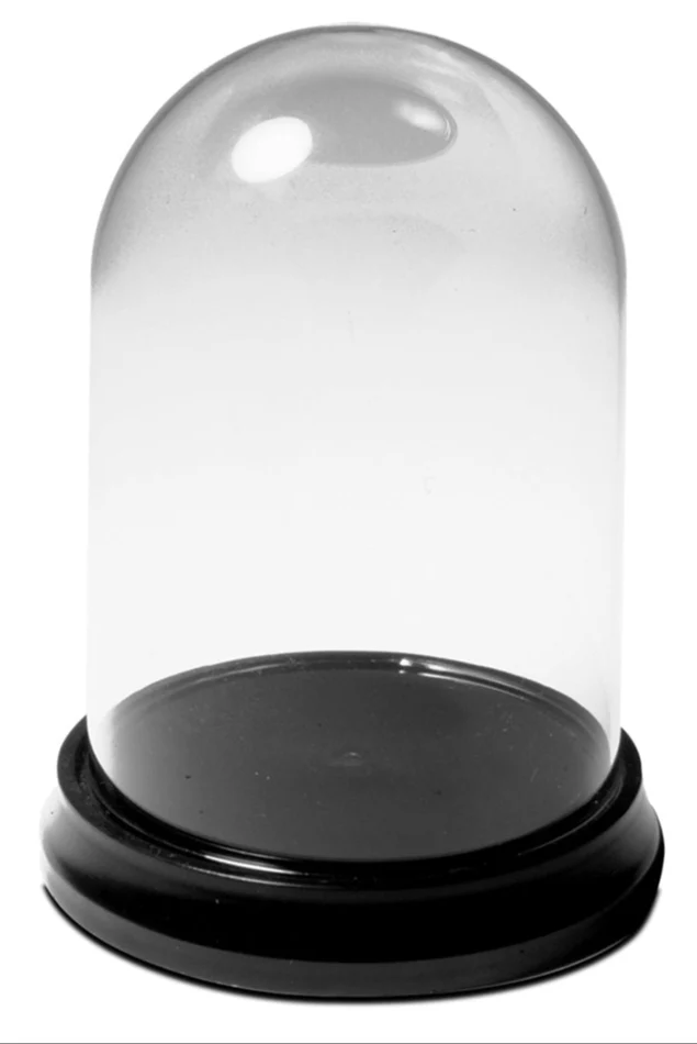 WM127 3 Inch Glass Display Dome & Base