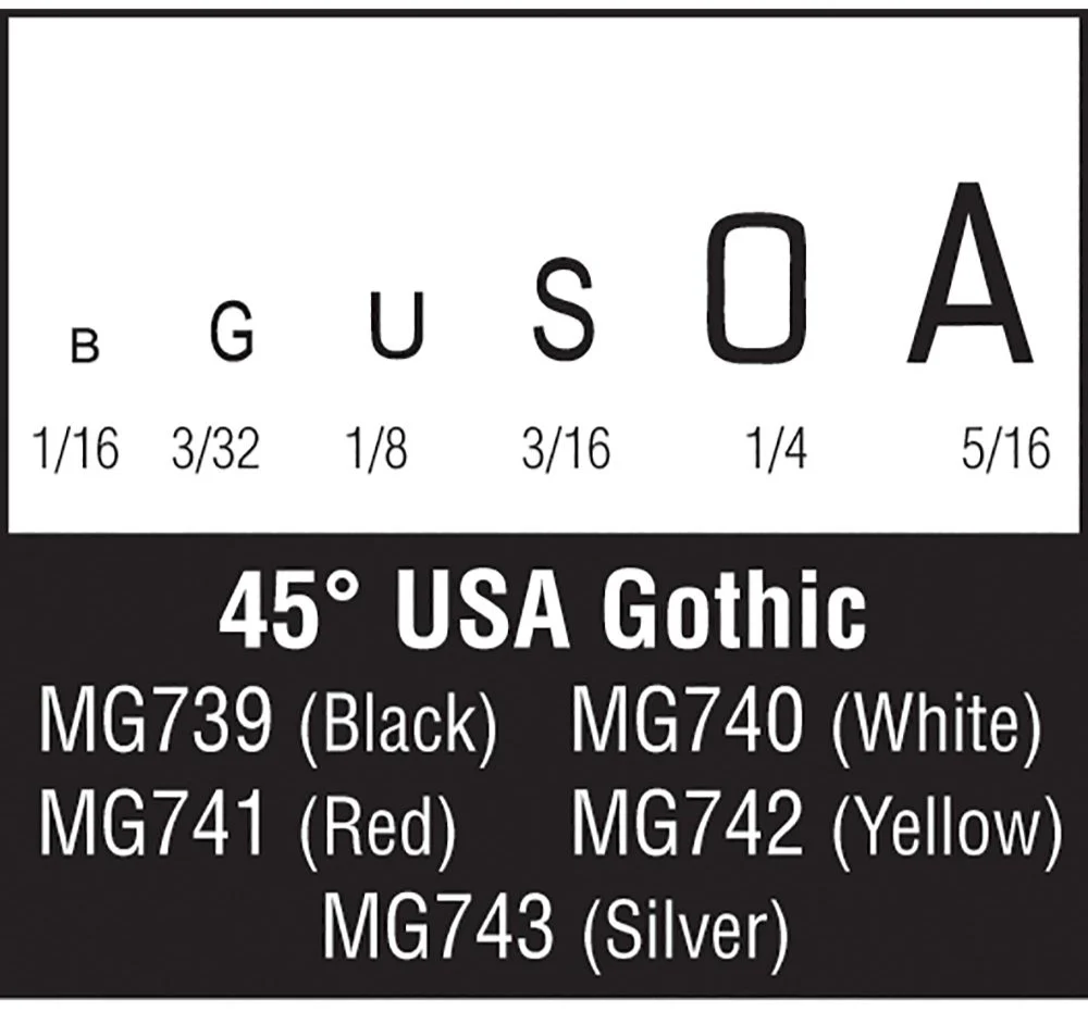 WMG741 45° USA Gothic Red - Image 2