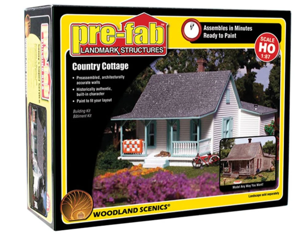WPF5186 HO Country Cottage Model Kit - Image 6