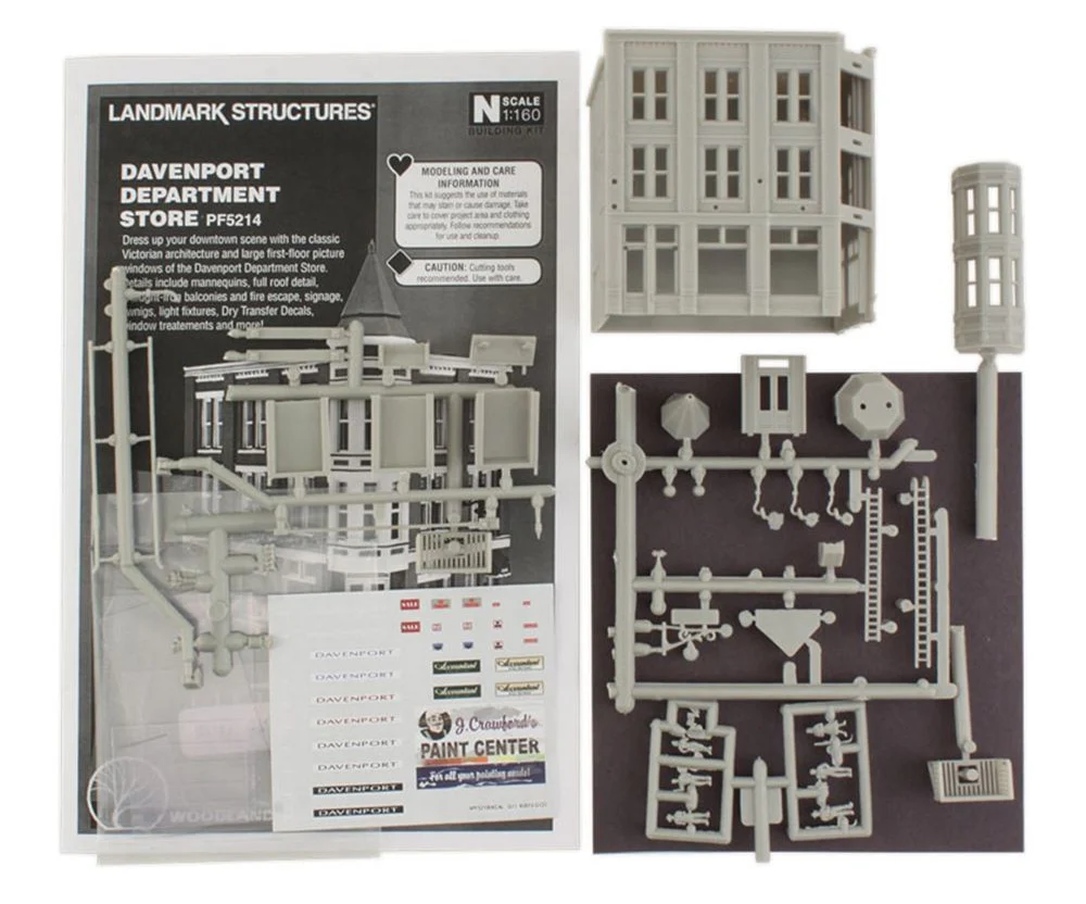 WPF5214 N Davenport Dept Store Model Kit - Image 2