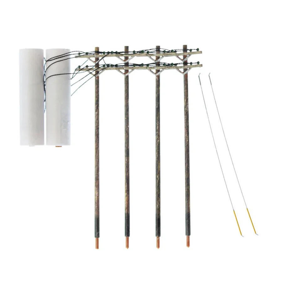 WUS2266 US2266 Utility System Wired Poles Double Crossbar - Image 4