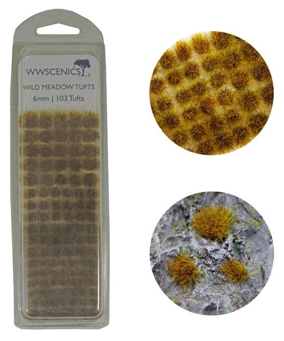 W3T-WM6 WWS Wild Meadow Tufts 6mm x103