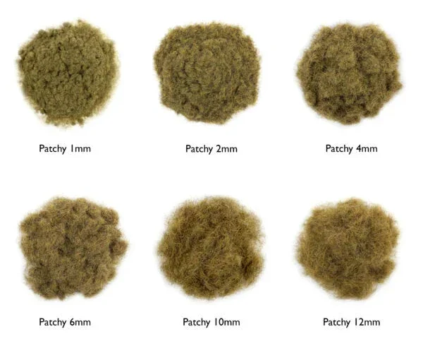 WSG4-040 WWS 4mm Patchy Static Grass Refill - 100g - Image 3
