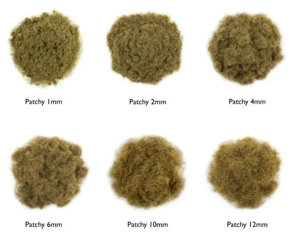 WSG4-044 WWS 4mm Patchy Static Grass - 500ml Canister - Image 3