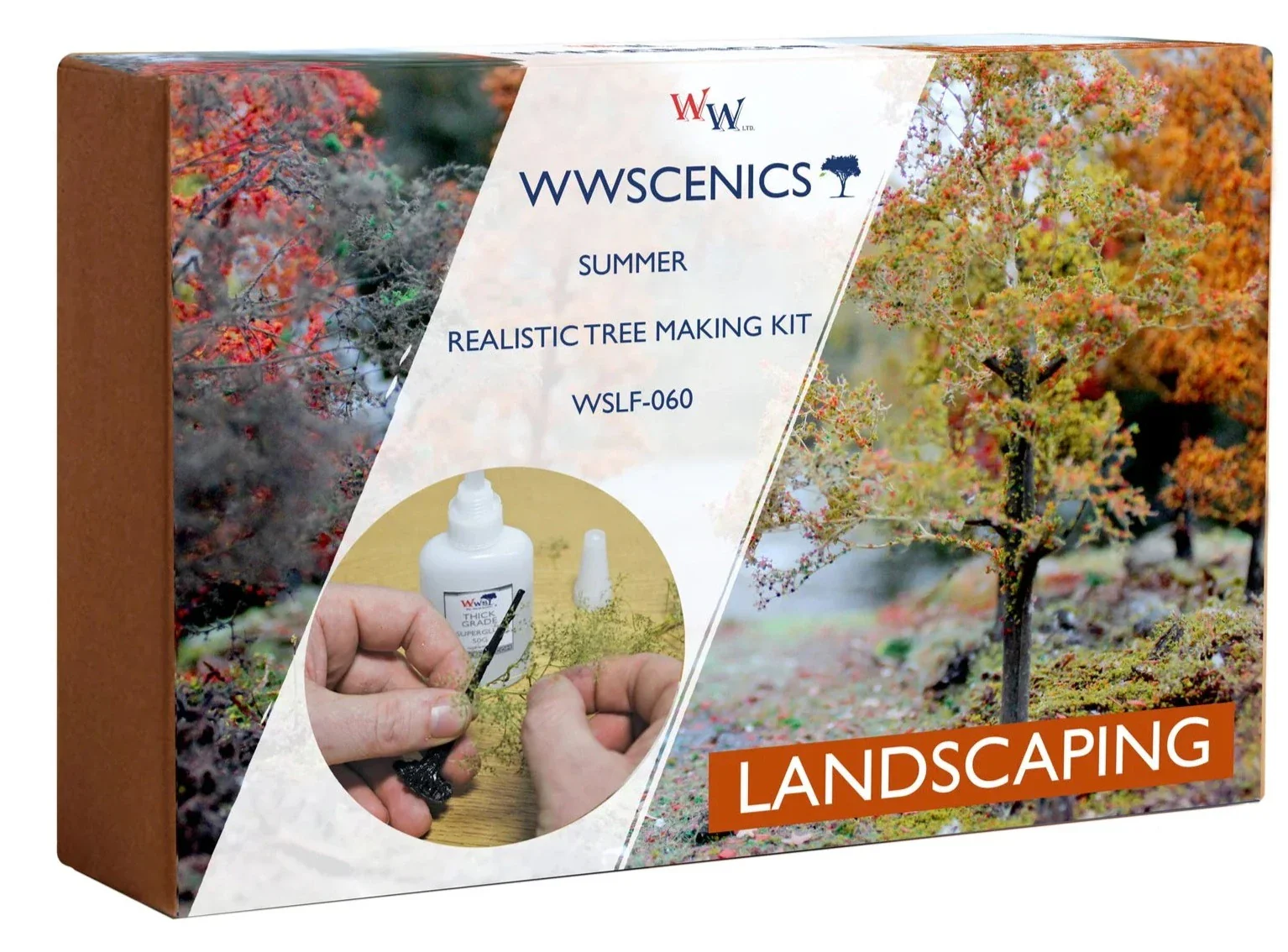 WSLF-060 WWS Summer Realistic Tree Making Kit - Image 2