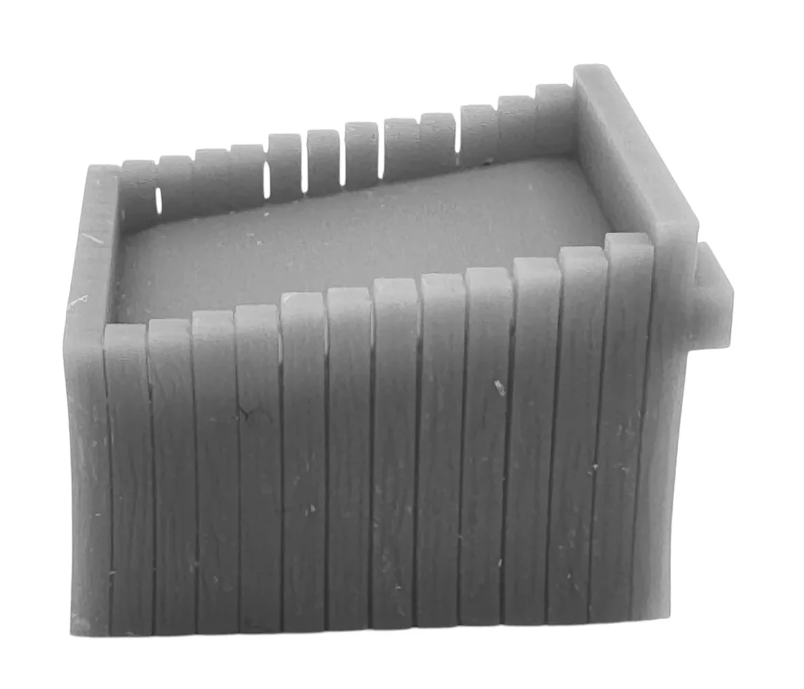WSPR-006 OO/HO Gauge Sleeper Buffer Stops (x2) – Resin, Unpainted Model Kit - Image 6