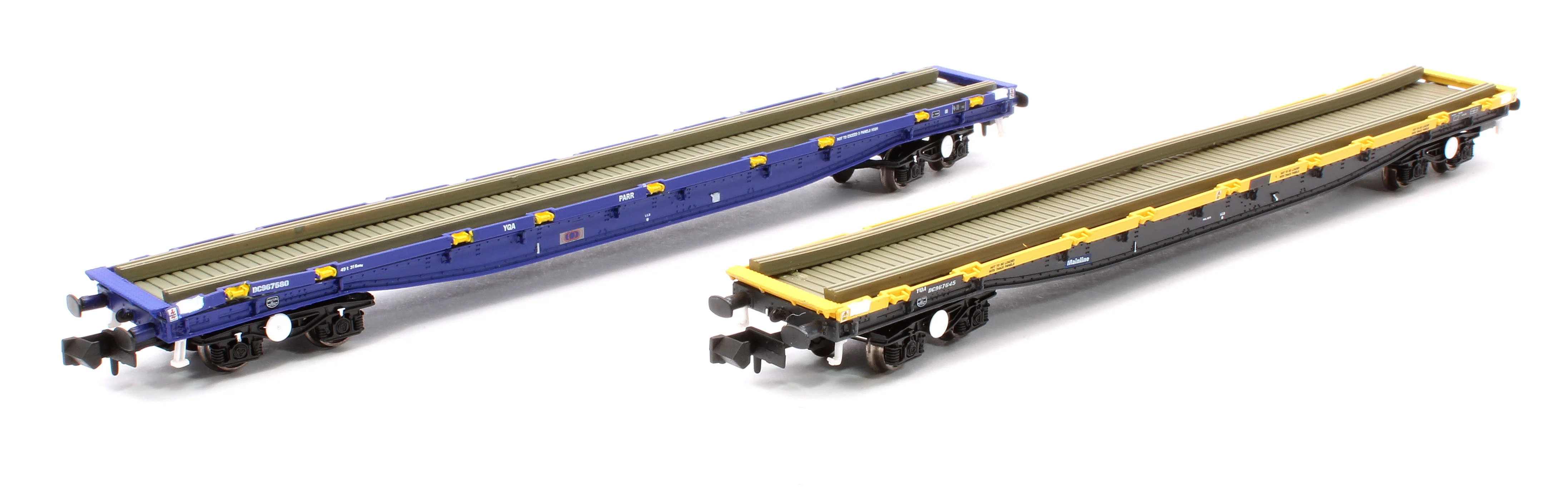 RT-N-YQA-210 YQA Parr Mainline Blue and Departmental Yellow Twin Pack No.DC967580 and DC967645